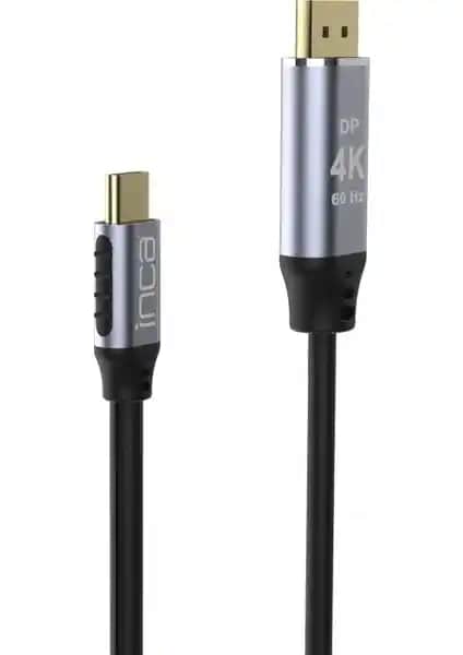 Inca ITCD-02TX Type-C to DisplayPort 4K Kablo: Yüksek Çözünürlük ve Güçlü Performans