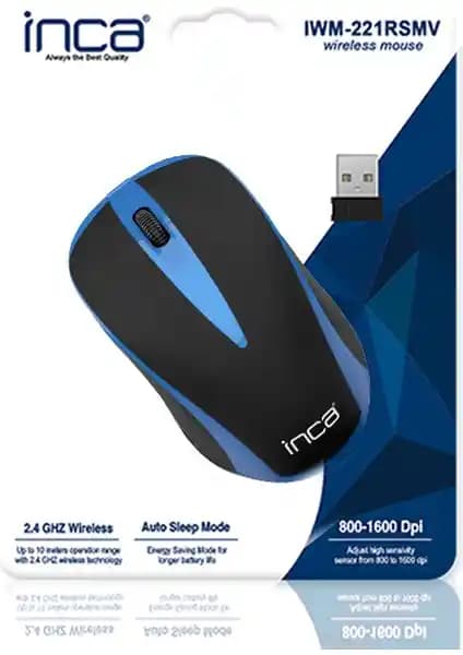 Inca IWM-221RSMV Kablosuz Mavi Mouse Detaylı İnceleme ve Teknik Özellikler