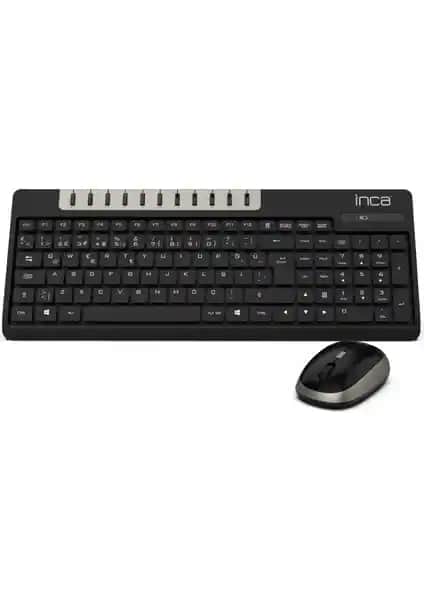Inca IWS-589 Kablosuz Çok Amaçlı Klavye ve Mouse Seti: Modern Ofis ve Ev Kullanımı İçin İdeal