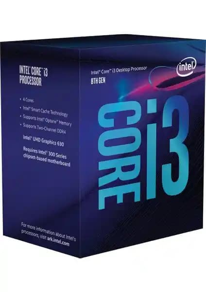 Intel Core i3-8100 İşlemci: Güçlü ve Verimli Performans Sunan Orta Seviye İşlemci