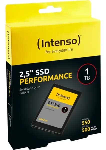 Intenso Performance 1TB SATA 3 SSD ile Hız ve Güvenilirlik Artırma