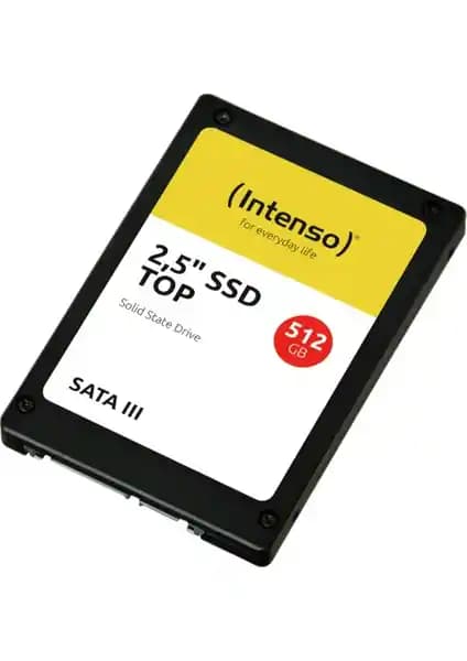 Intenso Top 512GB SATA3 SSD: Yüksek Hızlı ve Güvenilir Veri Depolama Çözümü
