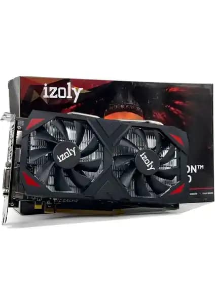 İzoly RX580 8GB 256BIT GDDR5 Ekran Kartı Yüksek Performans ve Güçlü Grafik İşlemleri İçin