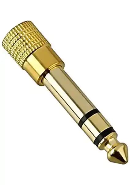 Keepro Hadron 3,5 mm'den 6,3 mm'ye Dönüştürücü Ses Ekipmanları İçin Profesyonel Çözüm