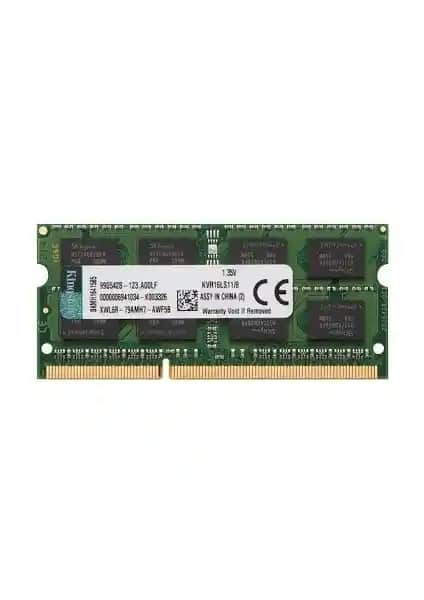 Kingston 8 GB DDR3 PC3L-12800 CL11 SODİM RAM Bellek Performans ve Güvenilirlik