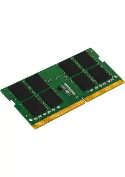 Kingston 8GB DDR4 3200MHz CL22 SODIMM Notebook Belleği Yüksek Performans ve Güvenilirlik