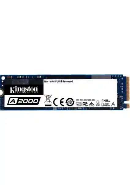 Kingston A2000 500GB PCIe NVMe SSD: Yüksek Hız ve Güvenilirlik Sağlayan Depolama Çözümü