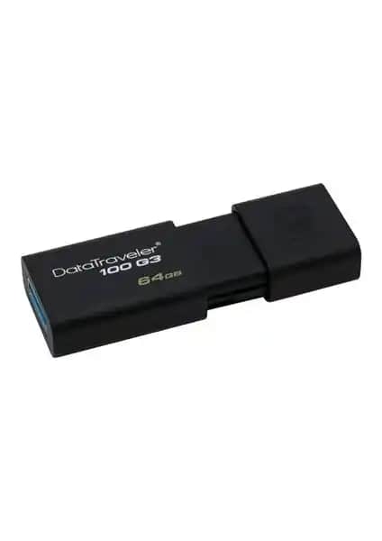 Kingston DataTraveler 100 G3 64GB USB Bellek: Yüksek Performanslı ve Güvenilir Taşınabilir Depolama Çözümü