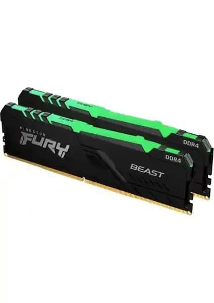 Kingston Fury Beast RGB DDR4 3600MHz RAM: Yüksek Performans ve Estetik Tasarım