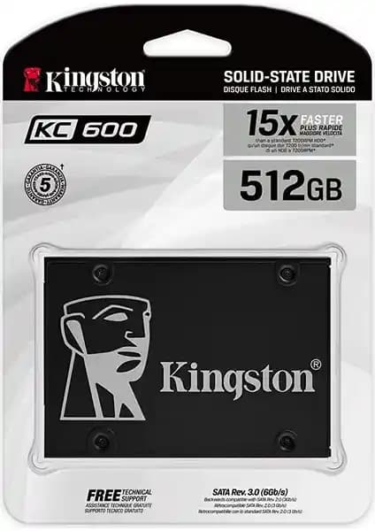 Kingston KC600 512GB SATA3 SSD: Yüksek Performans ve Güvenilir Veri Depolama Çözümü