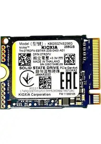 Kioxia Kbg50Zns256G 256GB SSD ile Yüksek Performans ve Güvenilirlik Sunan Depolama Çözümü