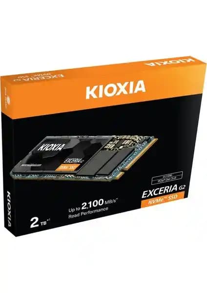 Kioxia PCIe M.2 2TB Exceria G2 NVMe SSD: Yüksek Performans ve Geniş Depolama Kapasitesi