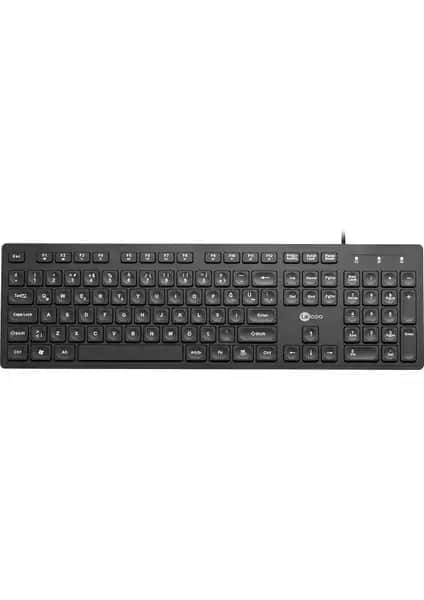 Lecoo KB102 USB Kablolu Türkçe Q Klavye: Dayanıklı ve Ergonomik Tasarım Özellikleri