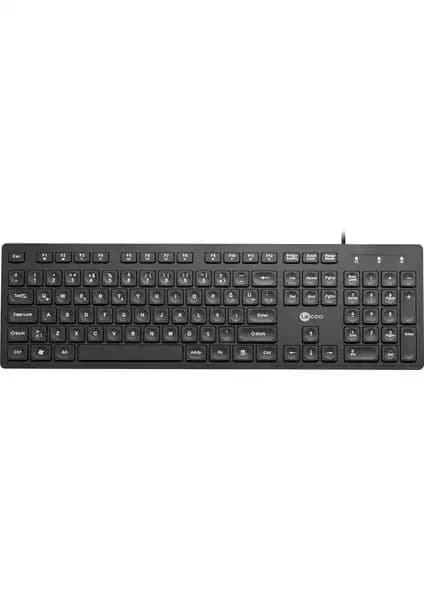 Lecoo KB102 USB Kablolu Türkçe Q Klavye: Dayanıklı ve Ergonomik Tasarım Özellikleri