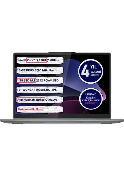 Lenovo Ideapad 5 2-in-1: Çok Yönlü ve Güçlü Dizüstü Bilgisayar Özellikleri ve Avantajları