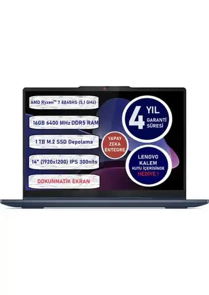 Lenovo IdeaPad 5 2-in-1 Dizüstü Bilgisayar: Güçlü Performans ve Çok Yönlülük Özellikleri