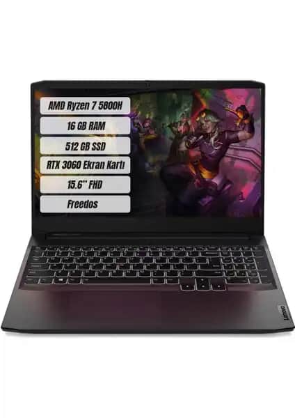 Lenovo Ideapad Gaming 3: Güçlü Performans ve Taşınabilirlik Sunan Oyun Dizüstü Bilgisayarı