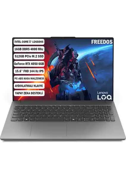 Lenovo LOQ 15IAX9E: Güçlü ve Taşınabilir Oyun ve İş Bilgisayarı Özellikleri