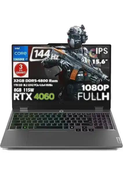 Lenovo LOQ 15IRX9: Yüksek Performanslı ve Taşınabilir Oyun ile İş Dizüstü Bilgisayarı