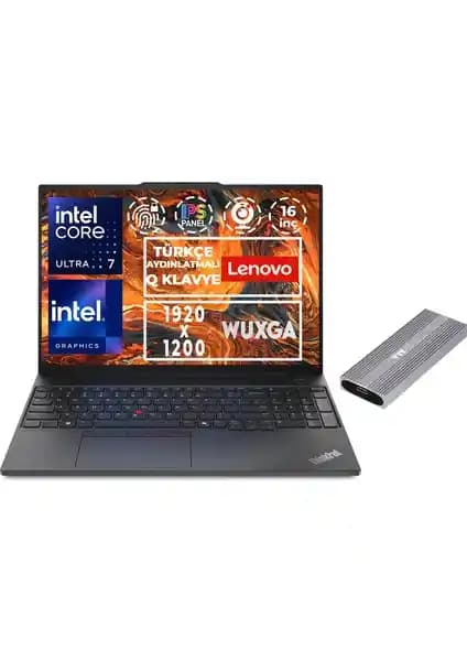 Lenovo ThinkPad E16 Nesil 2 Profesyonel Dizüstü Bilgisayar Özellikleri ve İnceleme