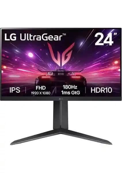 LG Ultragear 24GS65F-B 24-Inç Oyun Monitörü Yüksek Performans ve Gelişmiş Özellikler