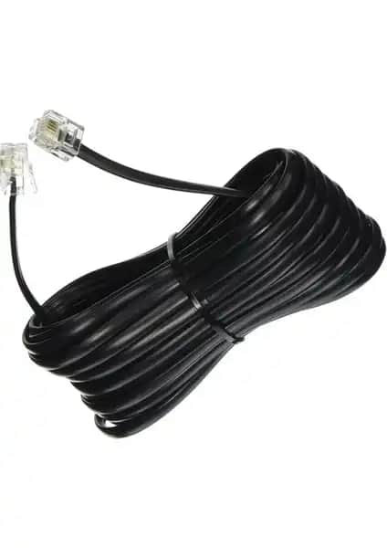 Livolo 30 Metre Siyah Telefon ve Modem Kablosu İncelenmesi ve Teknik Özellikleri