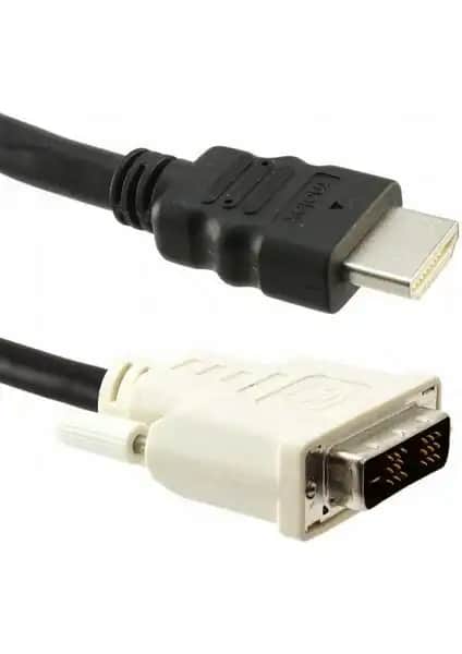 Livolo Molex HDMI-DVI 2 Metre Siyah Kablo Yüksek Kaliteli Görüntü Bağlantısı Sağlar