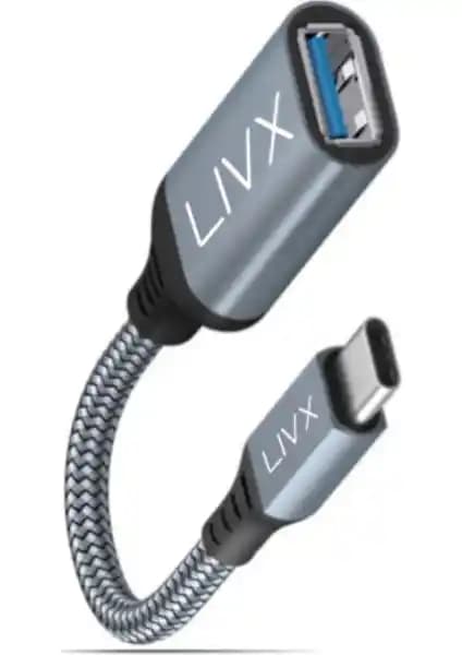 Livx USB 3.0 to Type-C Dönüştürücü: Hızlı Veri Transferi ve Güçlü Bağlantı Çözümü