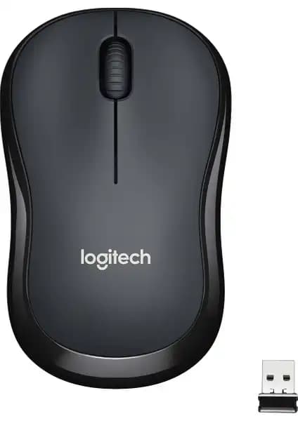 Logitech B220 Sessiz ve Ergonomik Kablosuz Mouse ofis ve günlük kullanım için ideal