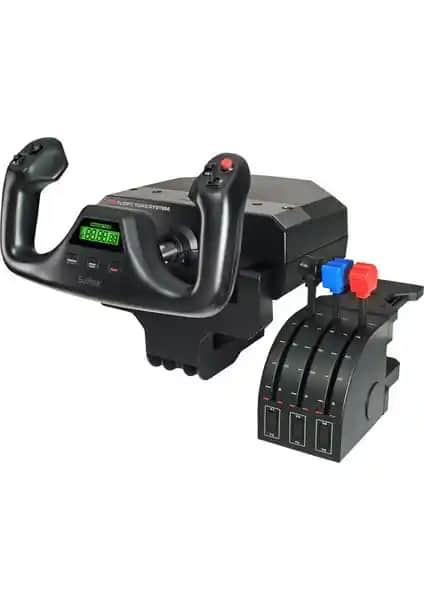 Logitech G PC PRO Flight Yoke Sistemi ile Gerçekçi Uçuş Deneyimi ve Profesyonel Kontrol