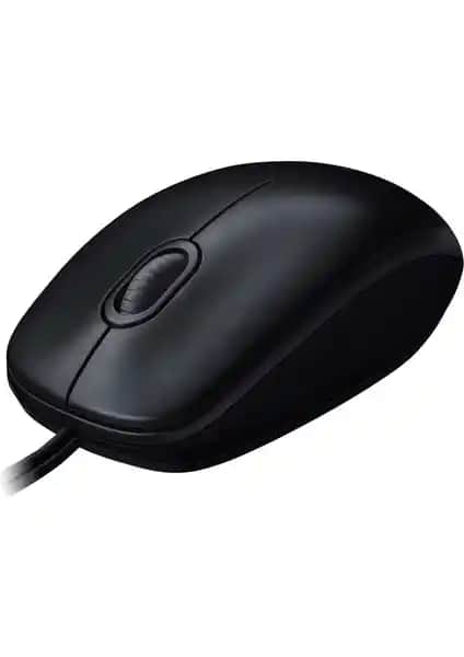 Logitech M90 USB Optik Kablolu Mouse: Ergonomik ve Güvenilir Günlük Kullanım İçin