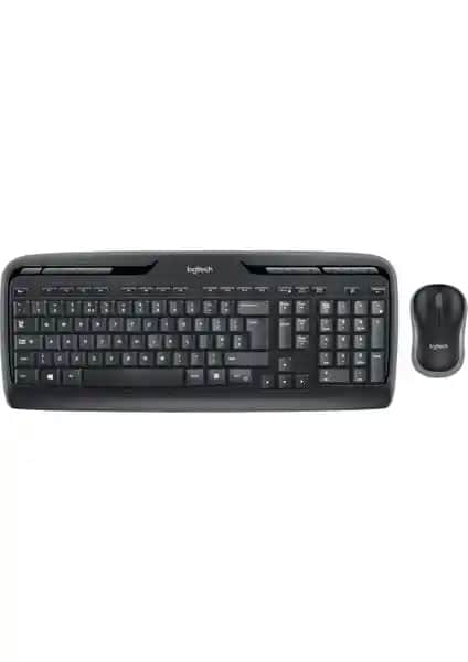 Logitech MK330 Kablosuz Türkçe Klavye ve Fare Seti: Ergonomik ve Uzun Pil Ömrü ile Modern Kullanım