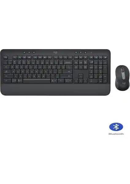 Logitech MK650 Kablosuz Klavye ve Mouse Seti: Ergonomik ve Çoklu Bağlantı Seçenekleriyle Modern Çalışma Alanları İçin