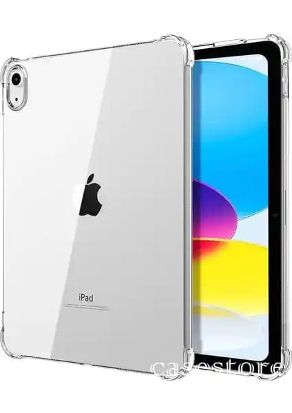 M.TK Moveteck iPad 11. Nesil A16 2025 Uyumlu Şeffaf Silikon Kılıfı Güvenli ve Estetik Koruma