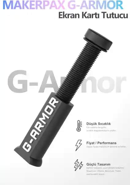 Makerpax Ayarlanabilir Ekran Kartı Tutucu ile Bilgisayar Performansınızı Artırın