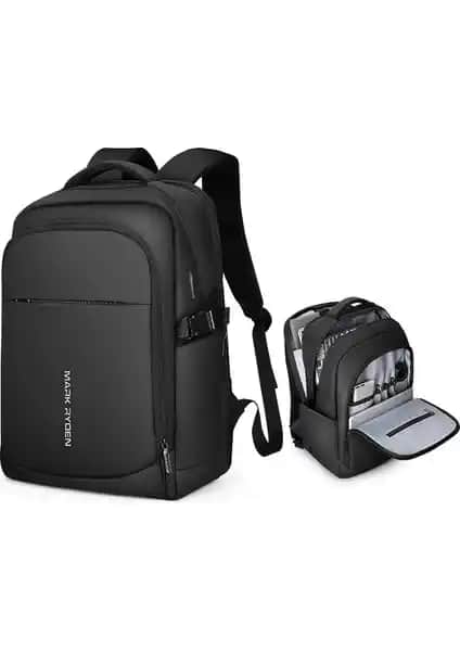 Mark Ryden 9191 USB Destekli Modern ve Dayanıklı Dizüstü Bilgisayar Sırt Çantası