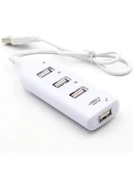 Mavi Ay Bilişim 4 Port USB Çoklayıcı Çoğaltıcı ile Bağlantı Genişletme