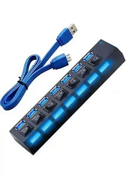Maxgo 2102 7 Port USB 3.0 Hub: Hızlı ve Çok Portlu Çoklayıcı Çözüm