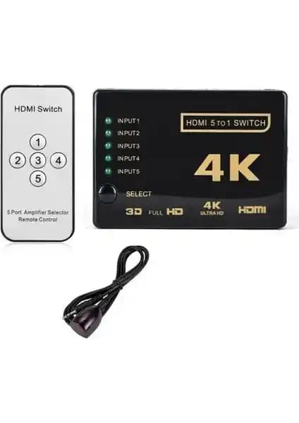 Maxgo 2128 HDMI Çoklayıcı Switch ile Çoklu Kaynaklar ve Yüksek Çözünürlük Deneyimi