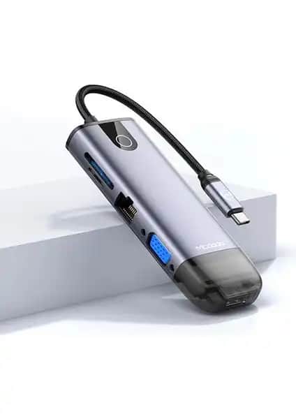 Mcdodo HU-7420 Çoklayıcı Adaptör: Çok Fonksiyonlu ve Yüksek Performanslı Çoklu Bağlantı Çözümü