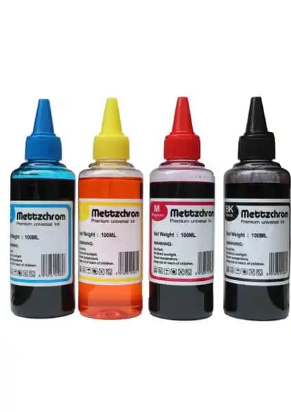 Mettzchrom Orijinal Mürekkep Seti: Yüksek Kalite ve Uyumlu Baskı Çözümüdür
