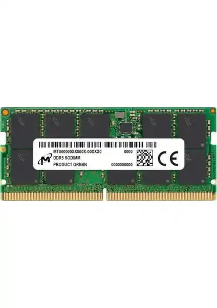 Micron 8GB DDR5 4800MHz Notebook RAM ile Dizüstü Bilgisayar Performansınızı Artırın