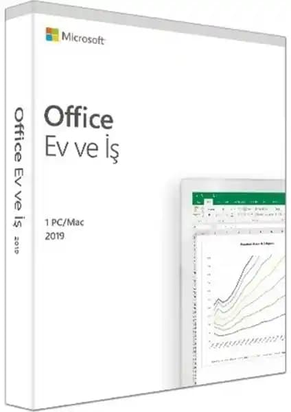 Microsoft Office 2019 Ev ve İş Türkçe Kutu: Güçlü ve Güvenilir Ofis Çözümü