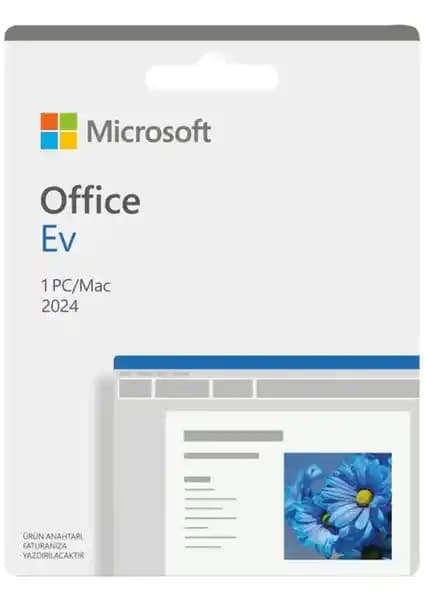 Microsoft Office Ev 2024 Türkçe: Güncel ve Kullanıcı Dostu Ofis Yazılım Paketi