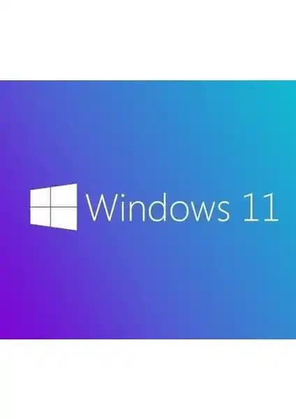 Microsoft Windows 11 Pro 64 Bit Türkçe OEM İşletim Sistemi Güçlü ve Kullanıcı Dostu Tasarım