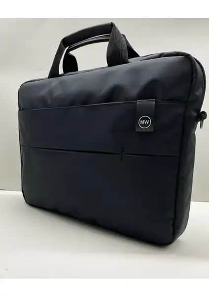 Moda West Unisex 15.6 İnç Siyah Evrak ve Notebook Çantası Günlük ve İş Kullanımı İçin