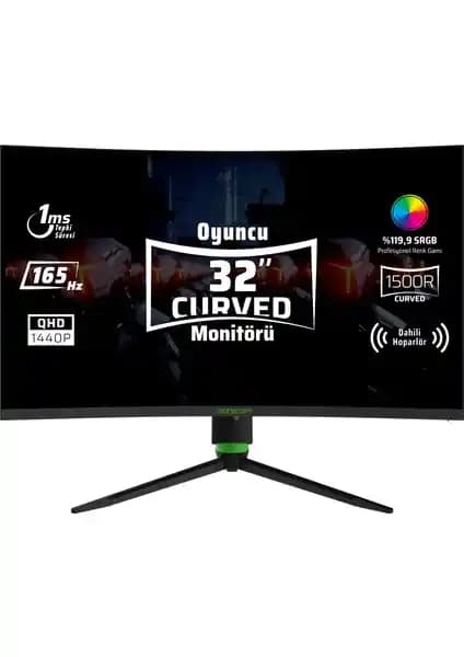 Monster Aryond A32 V1.2 32 İnç QHD Kavisli Oyun ve Multimedya Monitörü Özellikleri