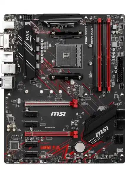 MSI B450 Gaming Plus MAX Anakart: Yüksek Performans ve Dayanıklılık İçin Ideal Seçenek