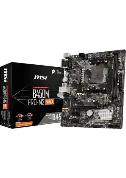 MSI B450M PRO-M2 Max Anakart Analizi: Performans, Uyumluluk ve Özellikler