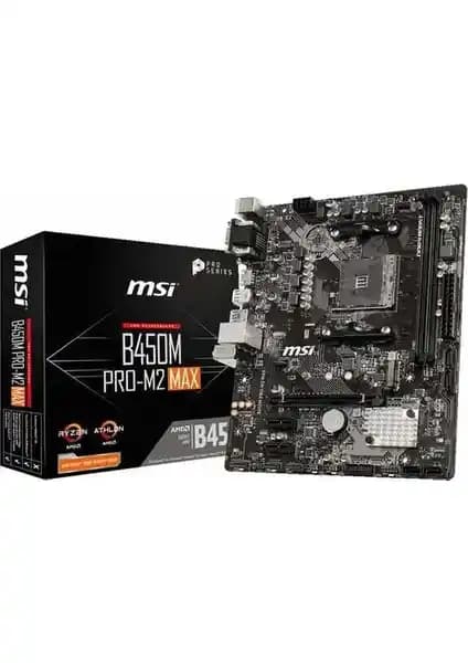 MSI B450M PRO-M2 Max Anakart Analizi: Performans, Uyumluluk ve Özellikler